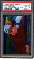 PSA 10 ASH AND COMPANY 1999 TOPPS MOVIE EDITION