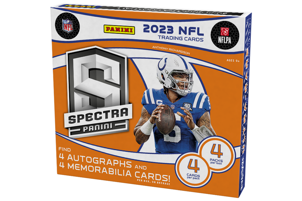 2023 Panini Spectra Football Hobby 8 Box Case