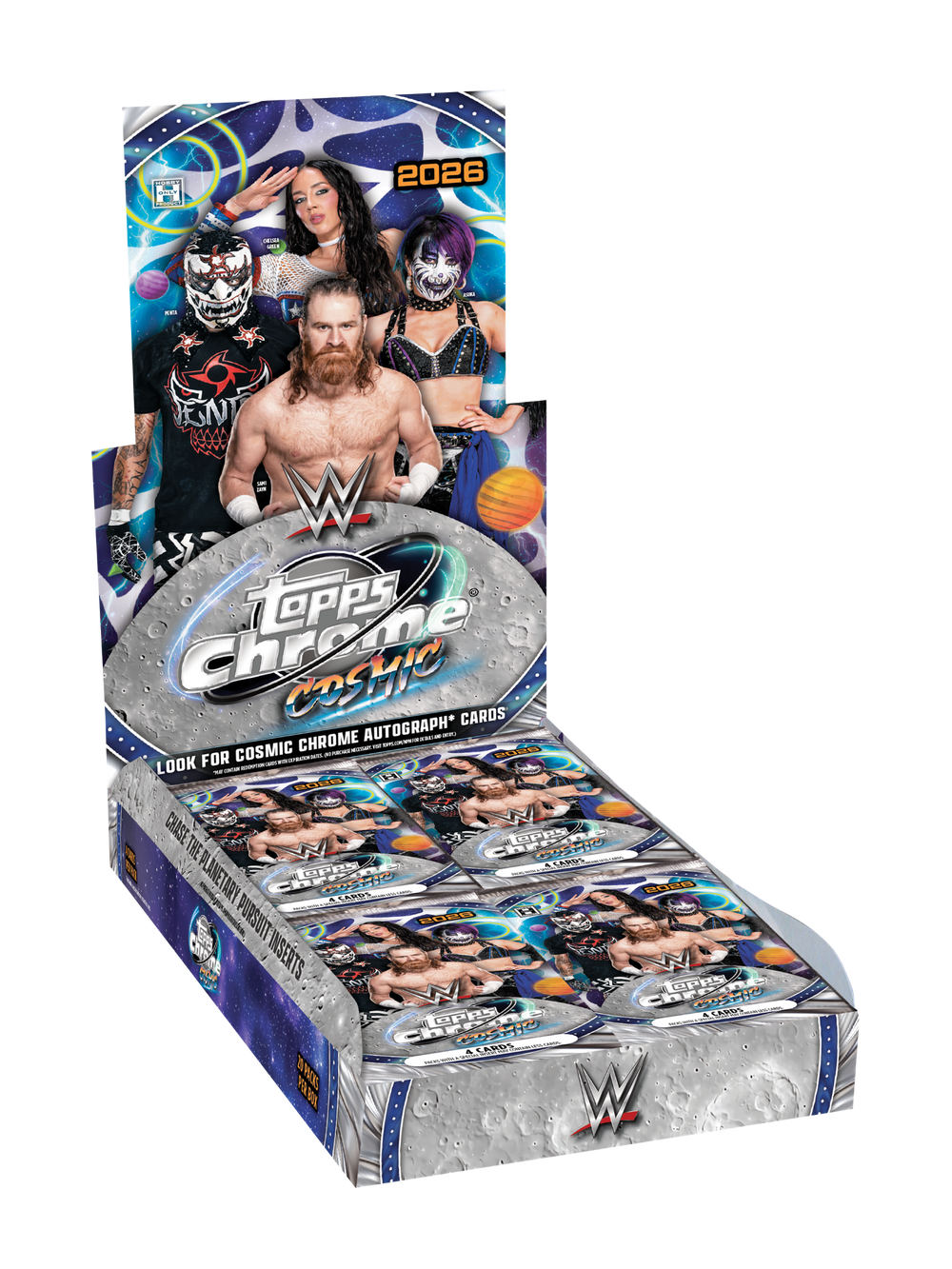 2026 Topps Cosmic Chrome WWE Hobby Box