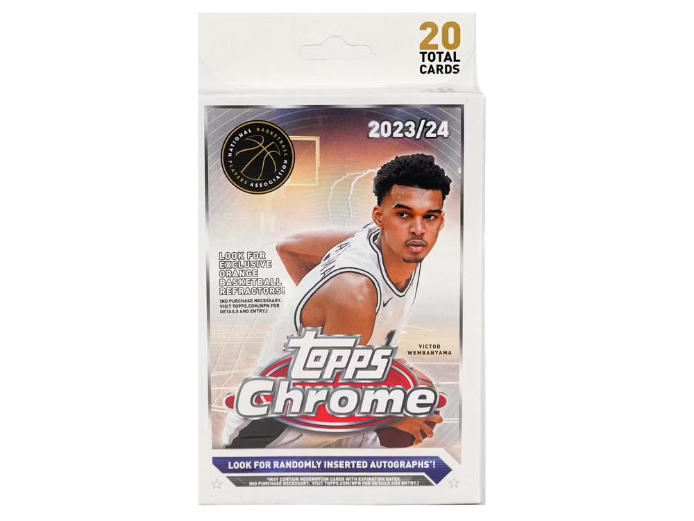 2023/24 Topps Chrome Basketball Hanger Pack Box