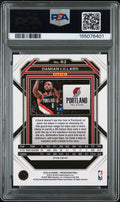 2022 Panini Prizm - Damian Lillard - White Sparkle SSP #62 - PSA Graded Card