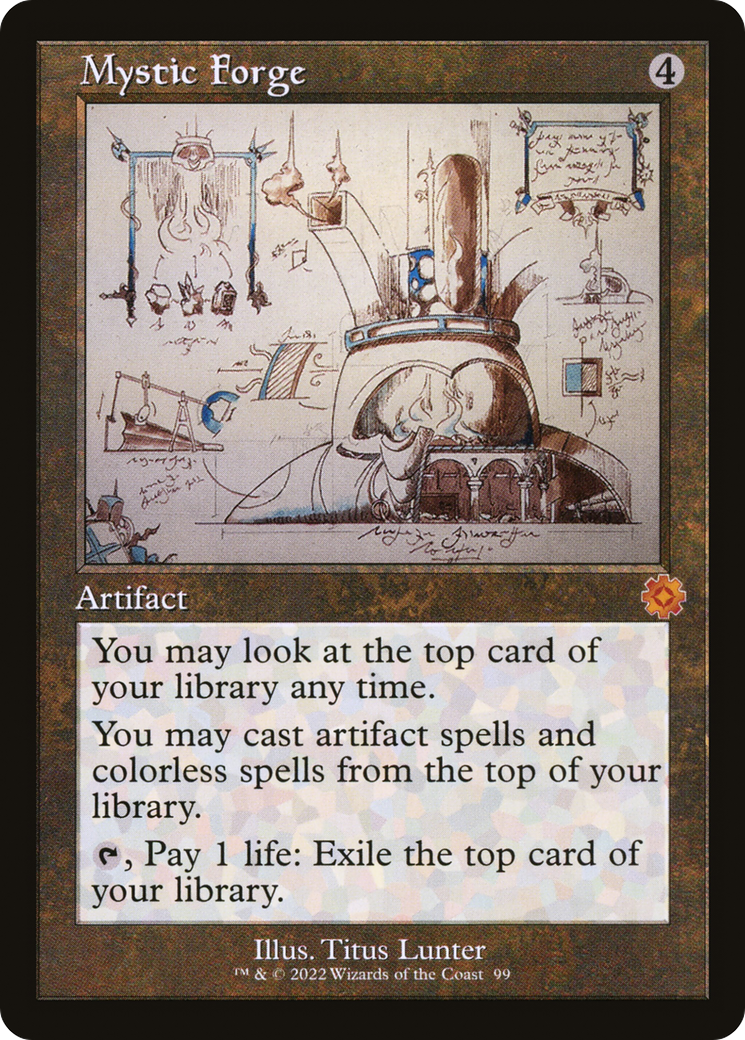 Mystic Forge (BRR-099) - The Brothers' War Retro Artifacts Foil