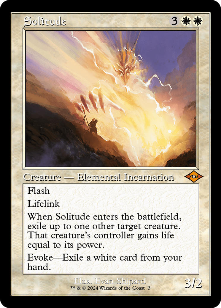 Solitude (MH2-003) - Modern Horizons 2 Timeshifts Foil