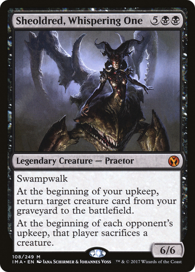 Sheoldred, Whispering One (IMA-108) - Iconic Masters