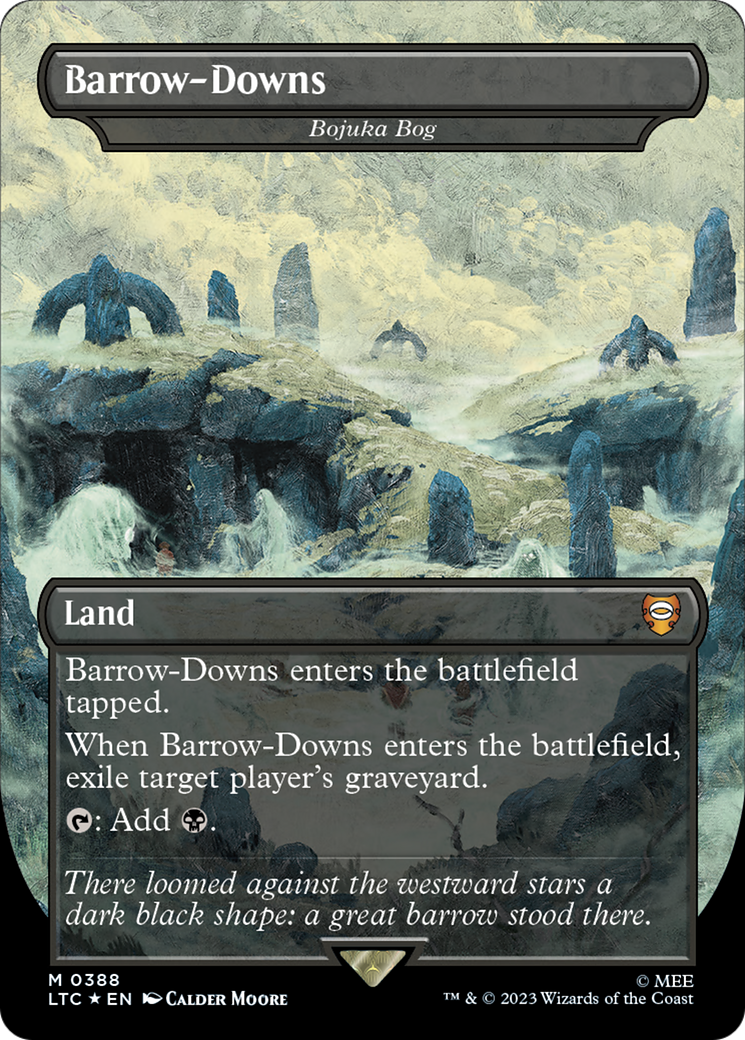 Bojuka Bog (LTC-388) - Tales of Middle-earth Commander / Barrow-Downs (Borderless) Foil