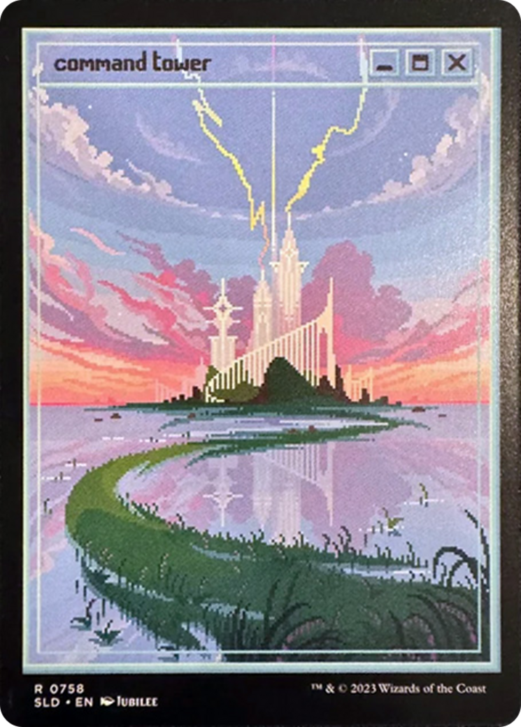 Command Tower (SLD-758) - Secret Lair Drop Foil
