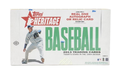 2013 Topps Heritage Baseball Hobby Box