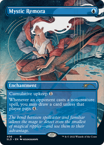 Mystic Remora (SLD-406) - Secret Lair Drop (Borderless) Foil