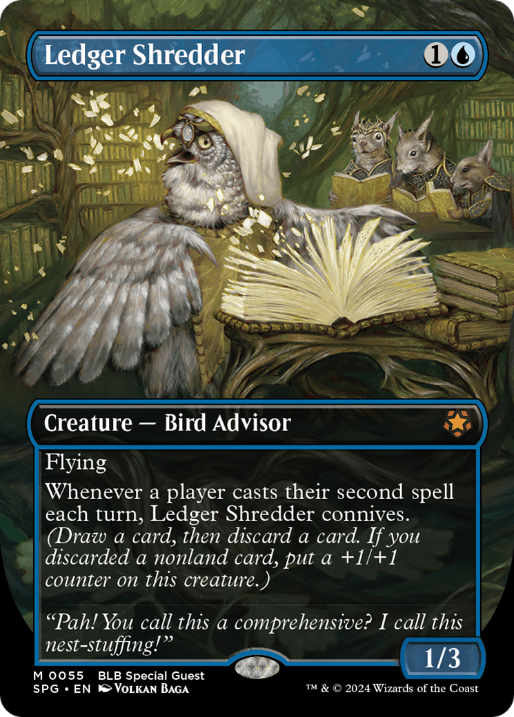 Ledger Shredder (SPG-055) - Special Guests (Borderless) Foil