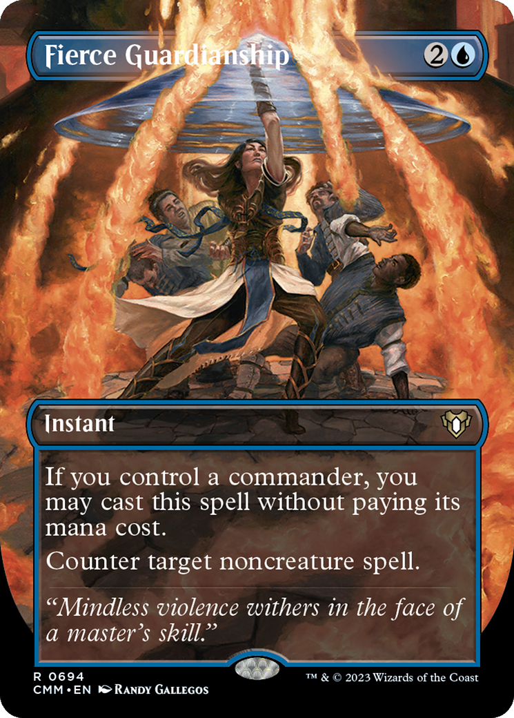 Fierce Guardianship (CMM-694) - Commander Masters (Borderless)