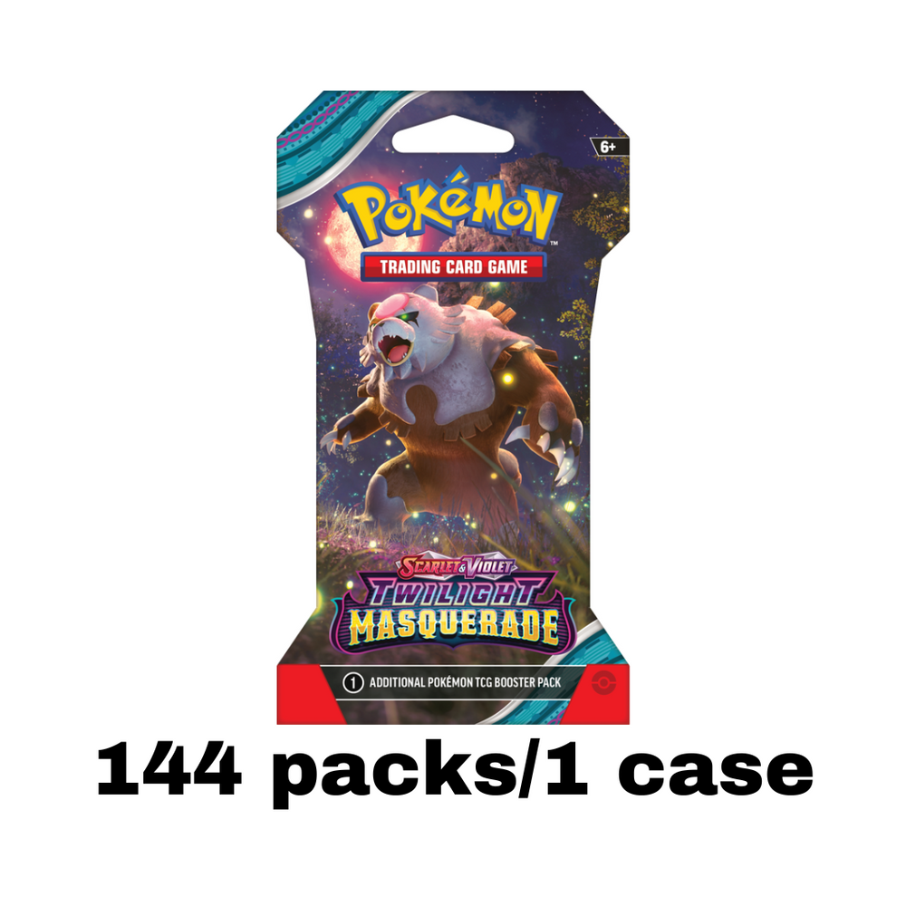 Twilight Masquerade - Sleeved Booster Pack SV06 Case (Pokemon TCG)