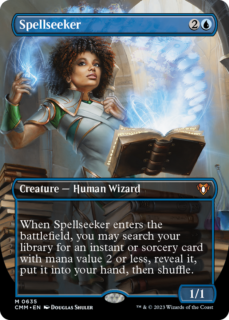 Spellseeker (CMM-635) - Commander Masters (Borderless)
