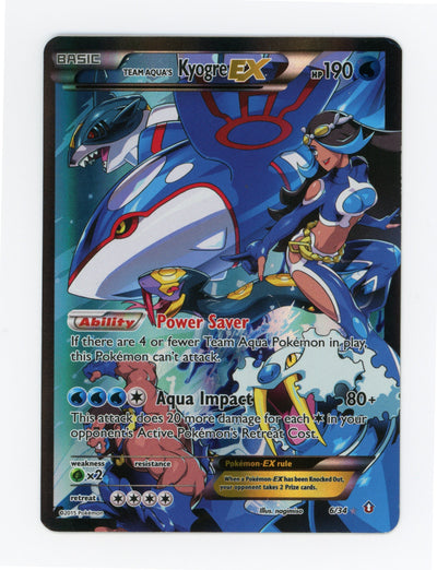 Team Aqua's Kyogre-ex — Rare Holo EX — ID 17668