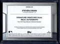 2024 Topps Museum Collection Steven Kwan #SWDRA-SK Patch Autograph /295