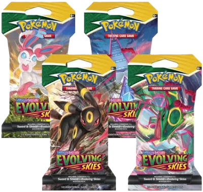 Pokemon Sword & Shield Evolving Skies Sleeved Booster Pack