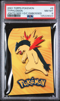 PSA 8 TYPHLOSION JOHTO SER.1-D/C EMBOSSED