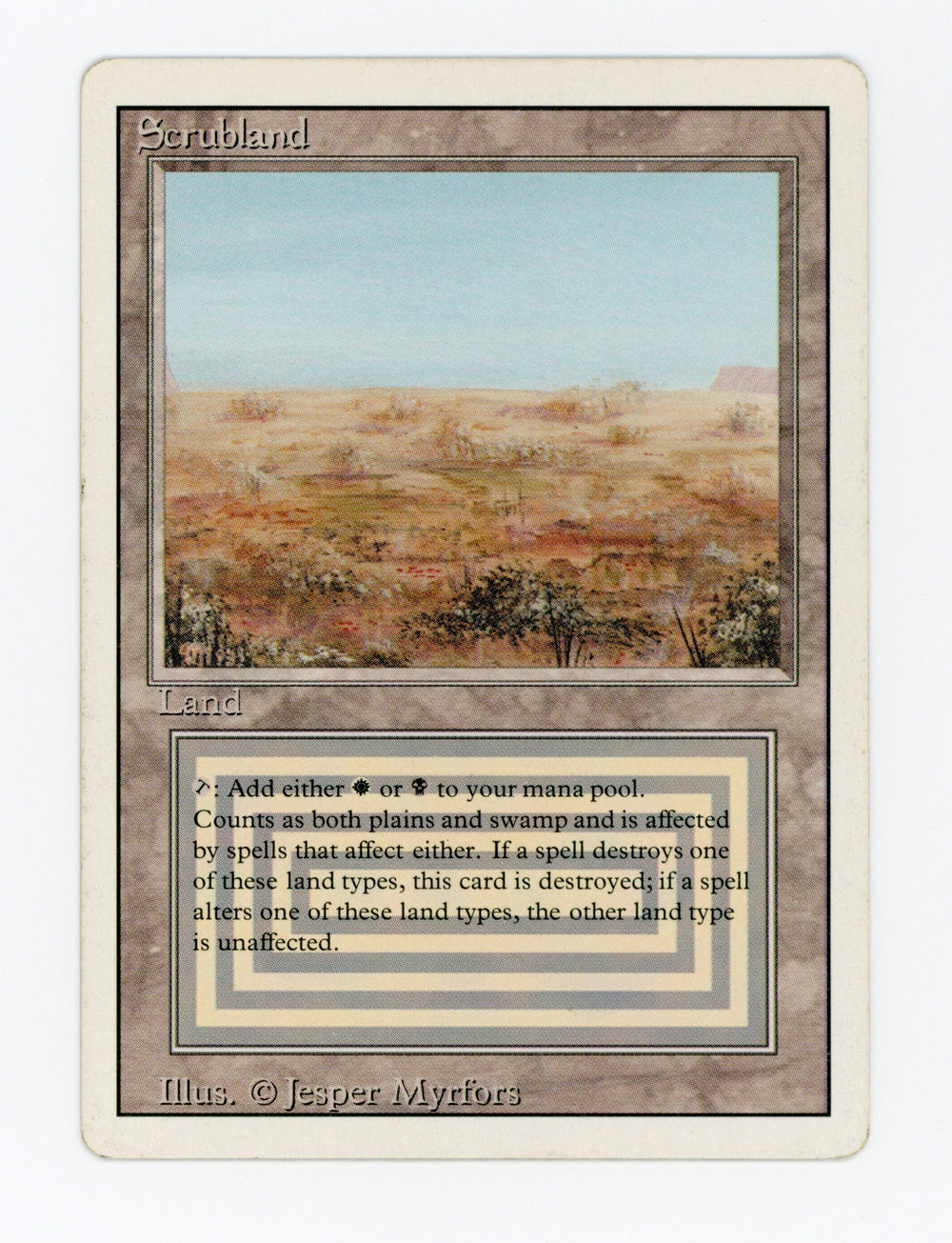 Scrubland — ID 17806