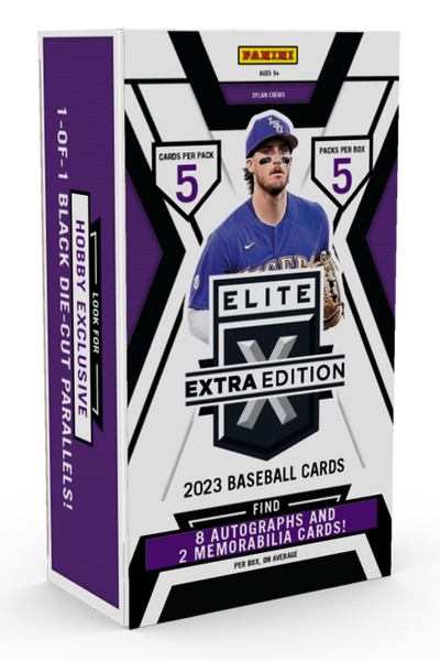 2023 Panini Elite Extra Edition Baseball Hobby 20 Box Case