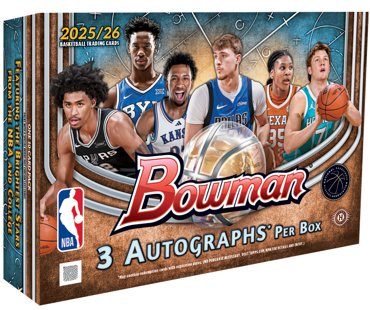 2025/26 Bowman Basketball Delight 6 Box Case
