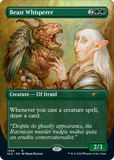 Beast Whisperer (SLD-1099) - Secret Lair Drop (Borderless) Foil