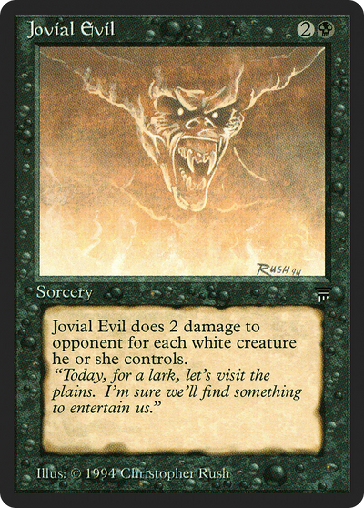 Jovial Evil (LEG-109) - Legends