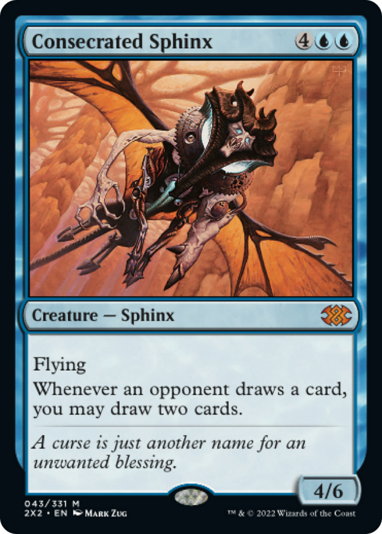 Consecrated Sphinx (2X2-043) - Double Masters 2022