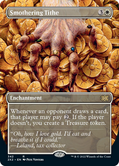 Smothering Tithe (2X2-342) - Double Masters 2022 (Borderless)