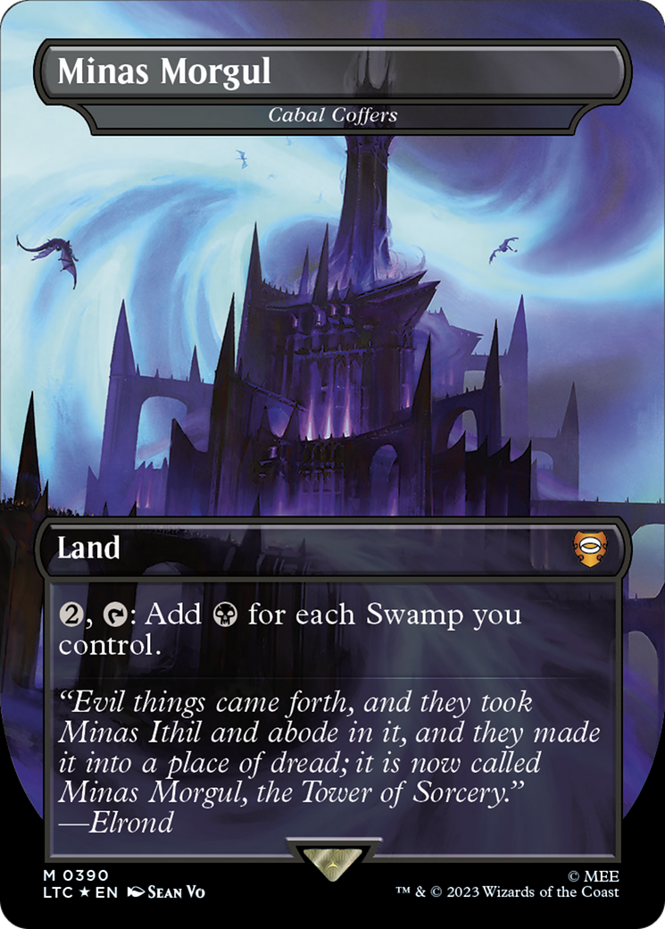 Cabal Coffers (LTC-390) - Tales of Middle-earth Commander / Minas Morgul (Borderless) Foil