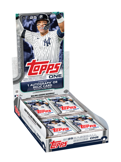 2025 Topps Series 1 Baseball Hobby 12 Box Case