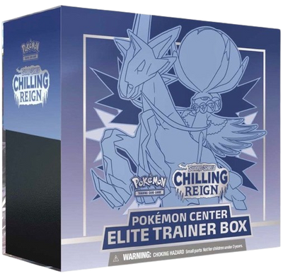 Chilling Reign Ice Rider Calyrex PC ETB