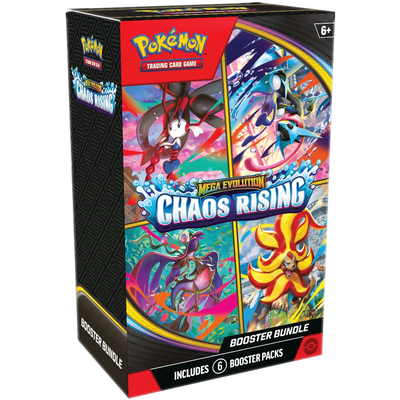 Mega Evolution: Chaos Rising Booster Bundle