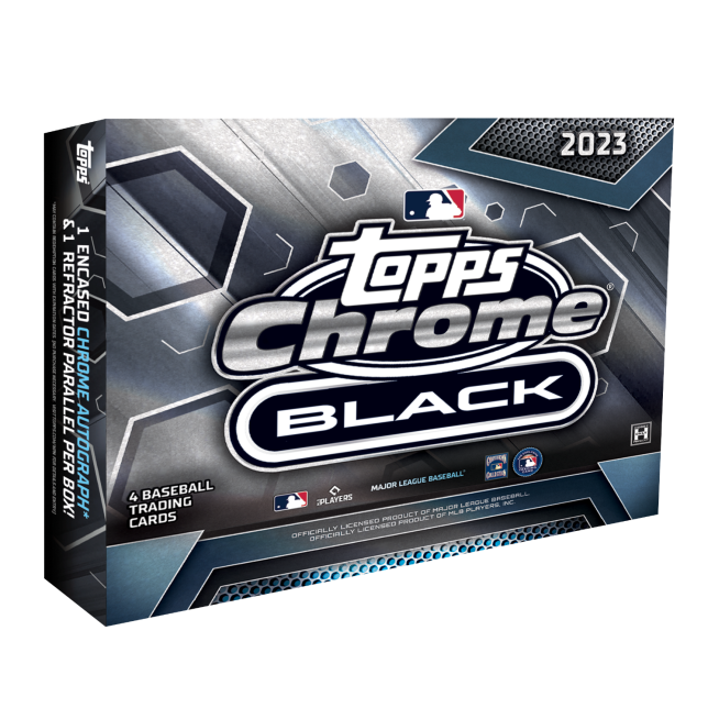 2023 Topps Chrome Black 24 Box 2 Case PYT