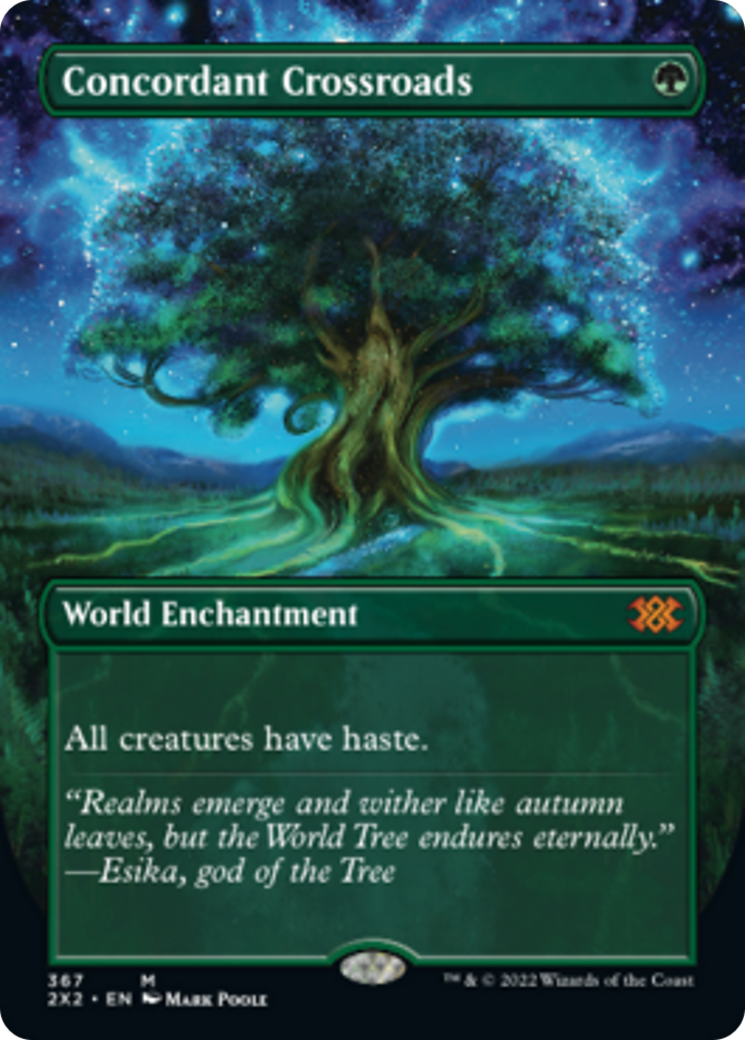 Concordant Crossroads (2X2-367) - Double Masters 2022 (Borderless) Foil
