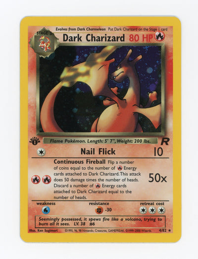 Dark Charizard — Rare|1st Edition|Holo — ID 17558