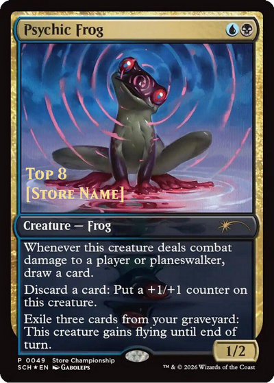 Psychic Frog [49] [Stamped] [Store Championships] [Non-Foil]