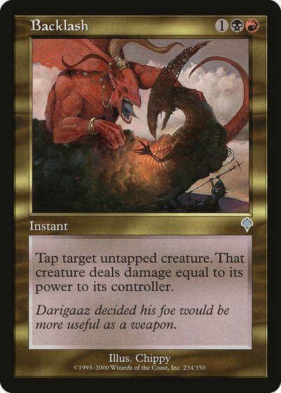 Backlash (INV-234) - Invasion Foil