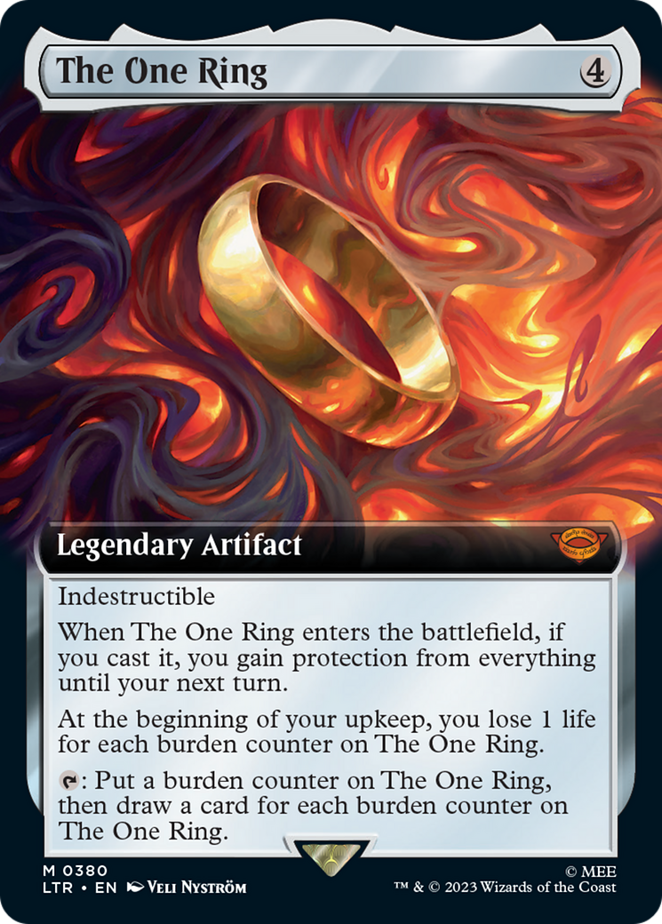 The One Ring (LTR-380) - The Lord of the Rings: Tales of Middle-earth: (Extended Art)