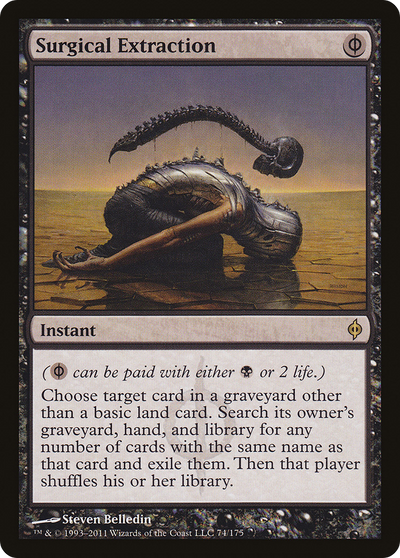 Surgical Extraction (NPH-074) - New Phyrexia Foil