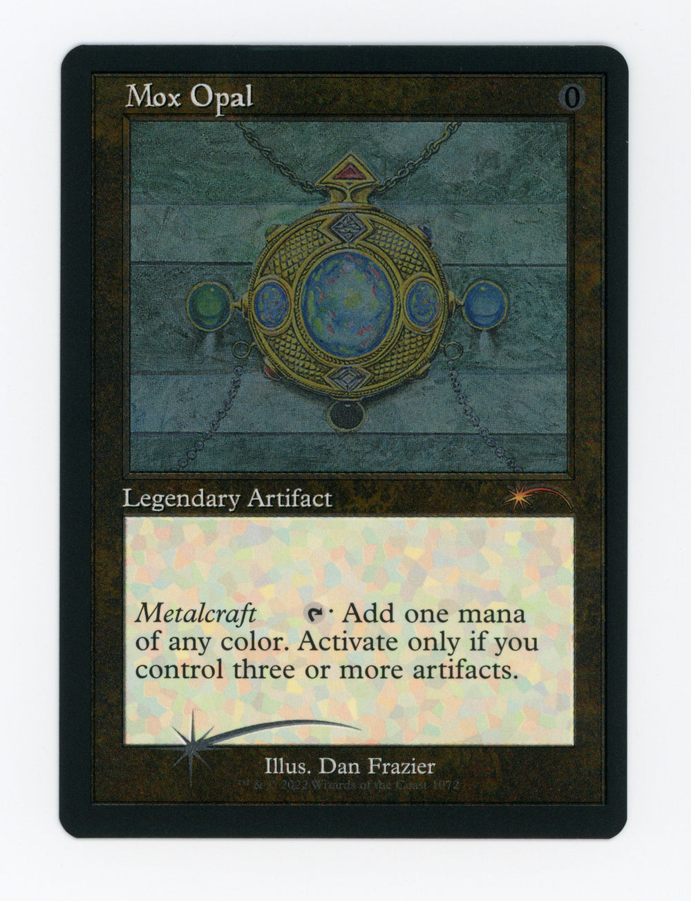 Mox Opal — Retro Frame|Dan Frazier|Etched Foil — ID 17379