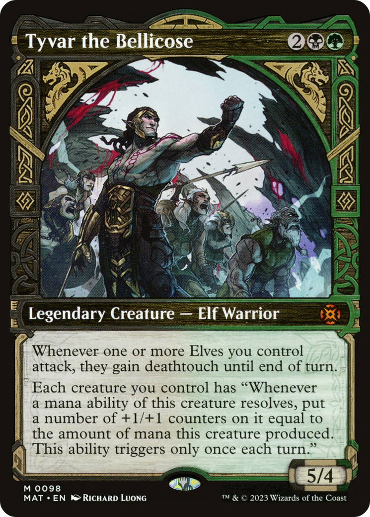 Tyvar the Bellicose (MAT-098) - March of the Machine: The Aftermath: (Showcase)