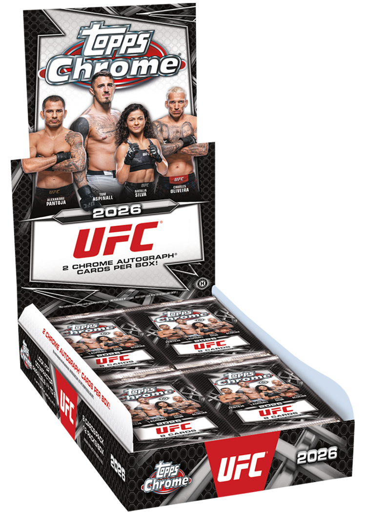 2026 Topps UFC Chrome Hobby Box