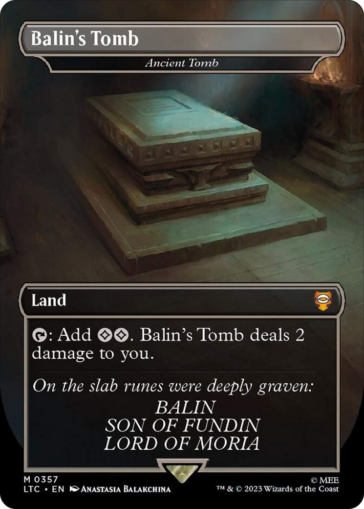 Ancient Tomb (LTC-357) - Tales of Middle-earth Commander / Balin's Tomb (Borderless)