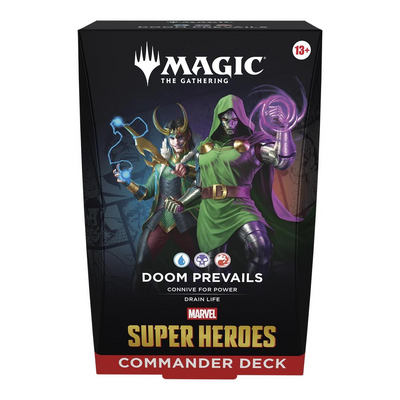 Magic the Gathering: Universes Beyond Marvel Super Heroes Commander Deck - Doom Prevails