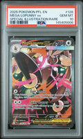 2025 POKEMON PFL EN-PHANTASMAL FLAMES MEGA LOPUNNY EX SPECIAL ILLUSTRATION RARE  #128