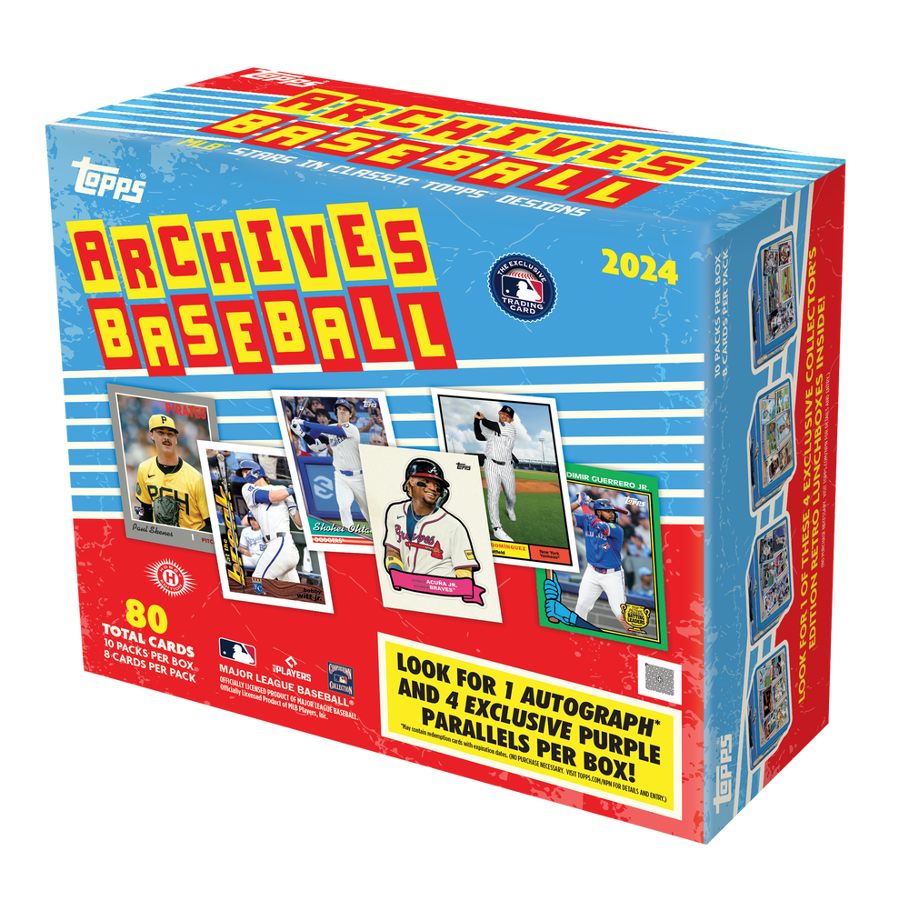 2024 Topps Archives Baseball Collector's Box