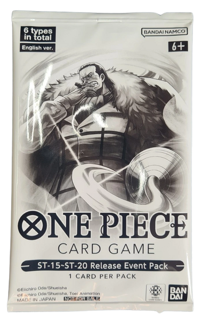 One piece ST 15-ST 20 RELEASE EVENT PACK (Crocodile Cover)