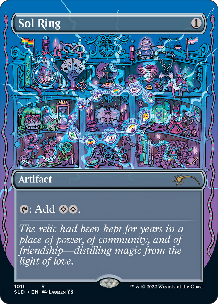 Sol Ring (SLD-1011) - Secret Lair Drop (Borderless) Foil