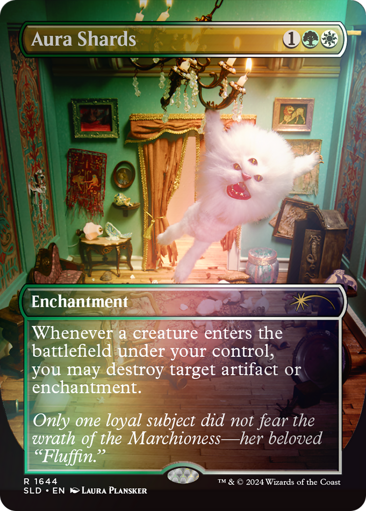 Aura Shards (SLD-1644â˜…) - Secret Lair Drop (Borderless) Foil