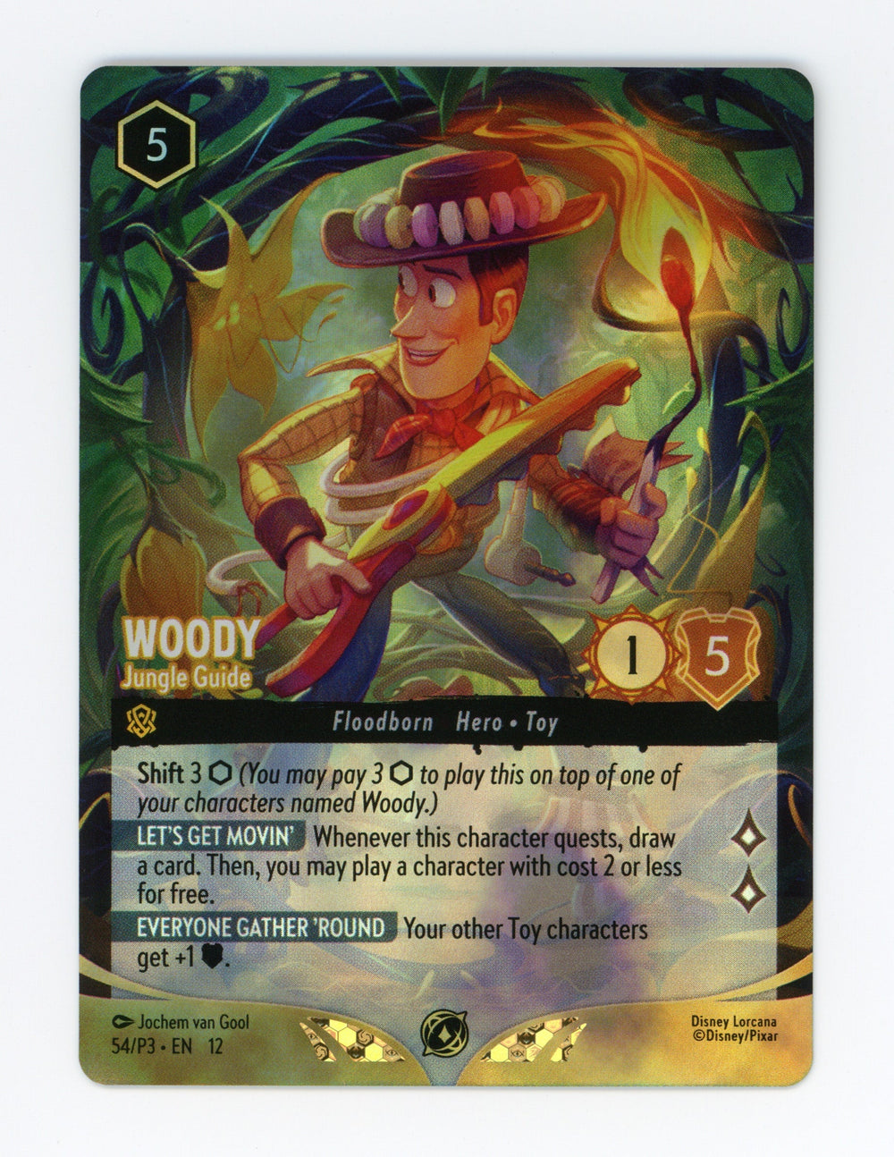 Woody - Jungle Guide — Holofoil — ID 17720