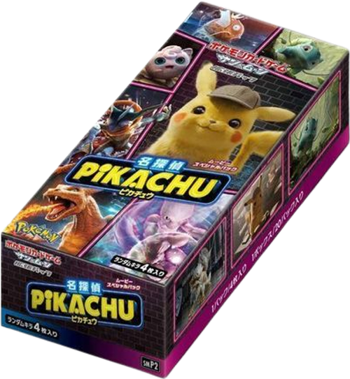 Detective Pikachu Japanese Booster Box